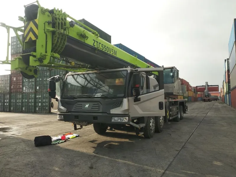 автокран новый 55 тонна от zoomlion