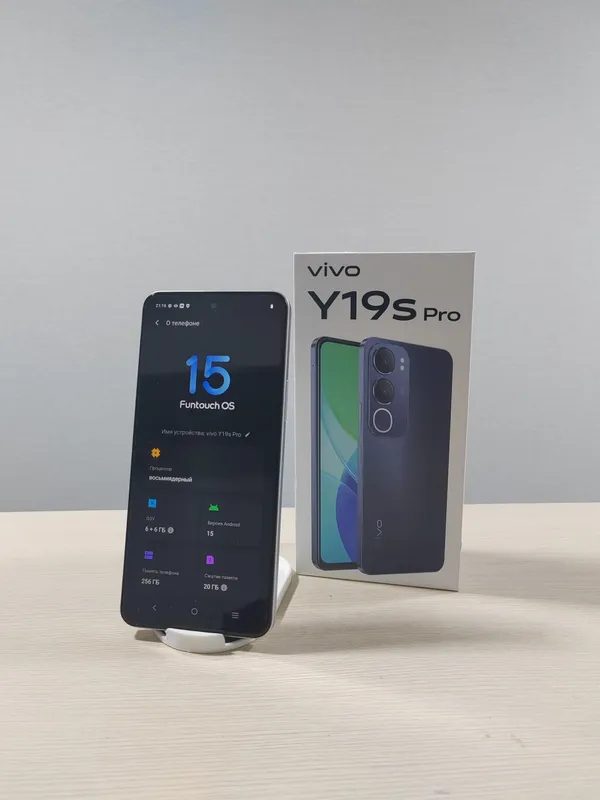 Срочно продаю VIVO Y19S Pro (6+6/256 ГБ) 3