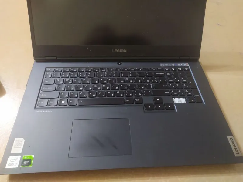 Ноутбук Lenovo legion 5 на запчасть