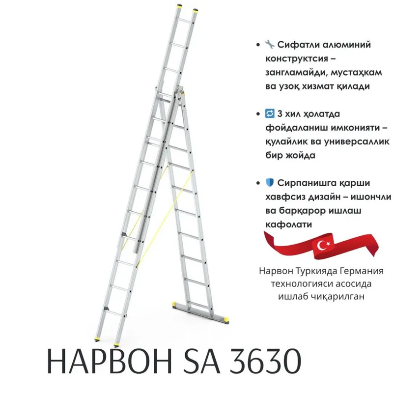 Turkiya Narvonlari. лестница, Alyumin narvon. — фото 7