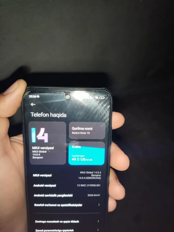 REDMI NOT 10