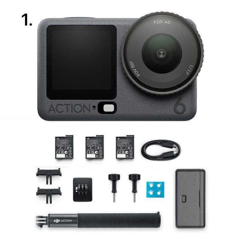Osmo Action 6 Adventure Combo / новый 2 Osmo Action 6 Adventure Combo / новый 2