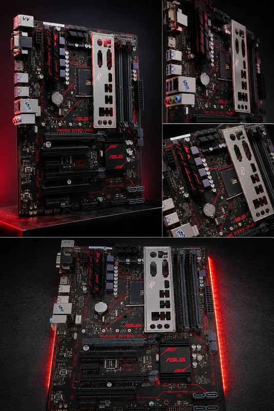 Asus Prime B350-Plus — фото 1