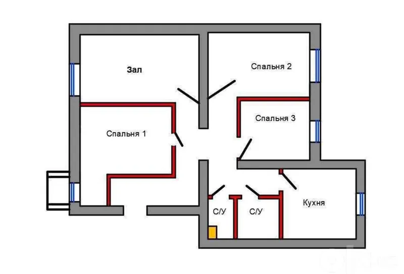 4-комнатная квартира в ЖК Mashxadi Residence 3 4-комнатная квартира в ЖК Mashxadi Residence 3