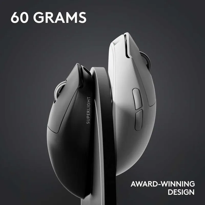 Logitech G PRO X SUPERLIGHT 2 LIGHTSPEED — Сверхлегкая игровая мышь 3
