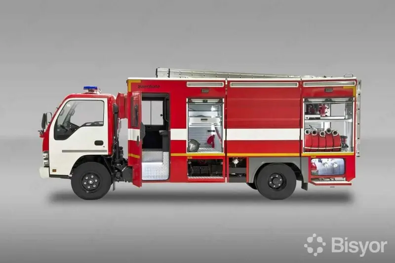 ISUZU NQR71PL pojarnaya mashina