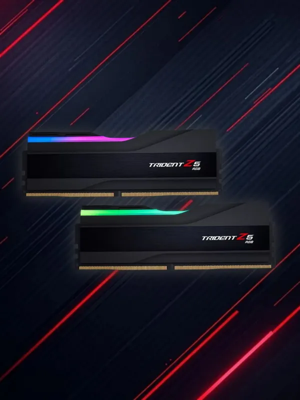 G.Skill Trident Z5 RGB Black 64GB DDR5 (2x32GB) 6400MHz CL32 Intel XMP — фото 3