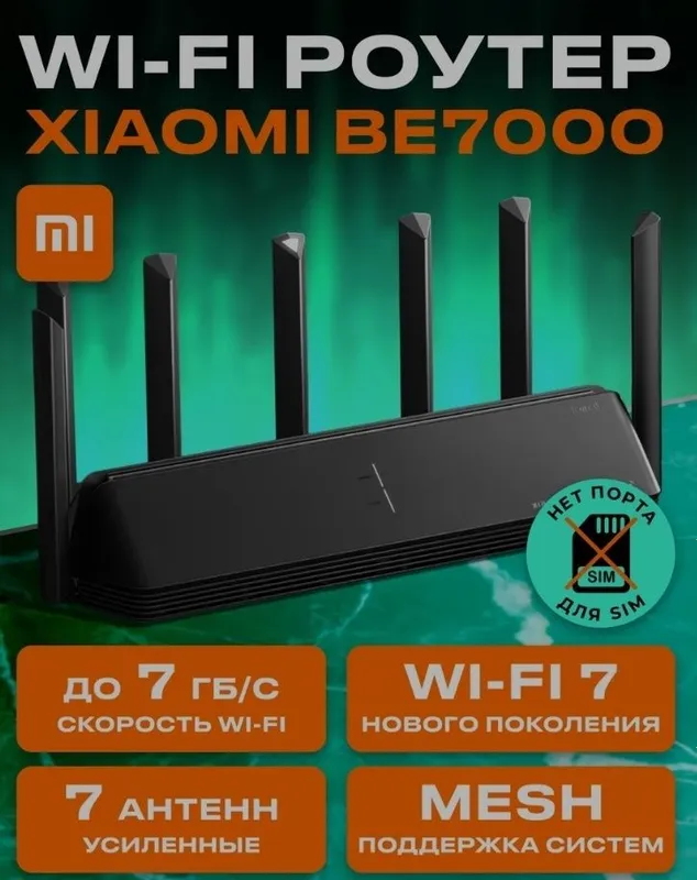 Роутер Xiaomi BE7000 1