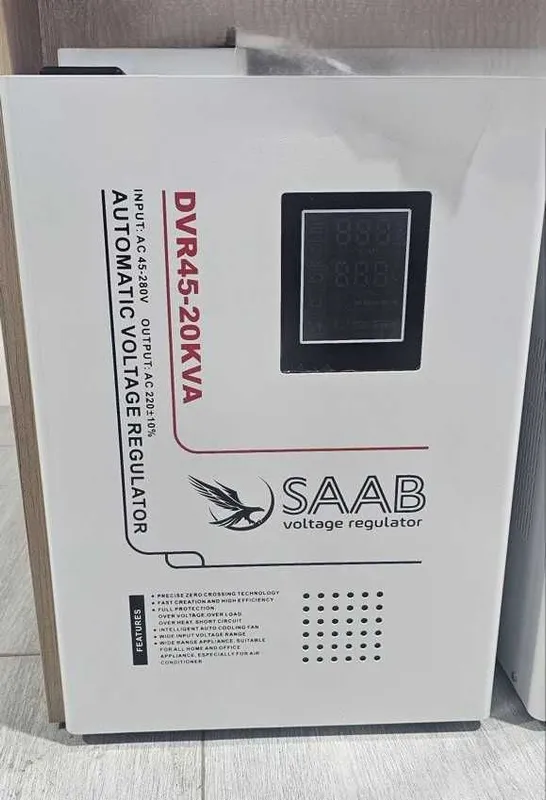 Stabilizatr 20 kva SAAB 45v дан кутарадиган стабилизатор напряжения