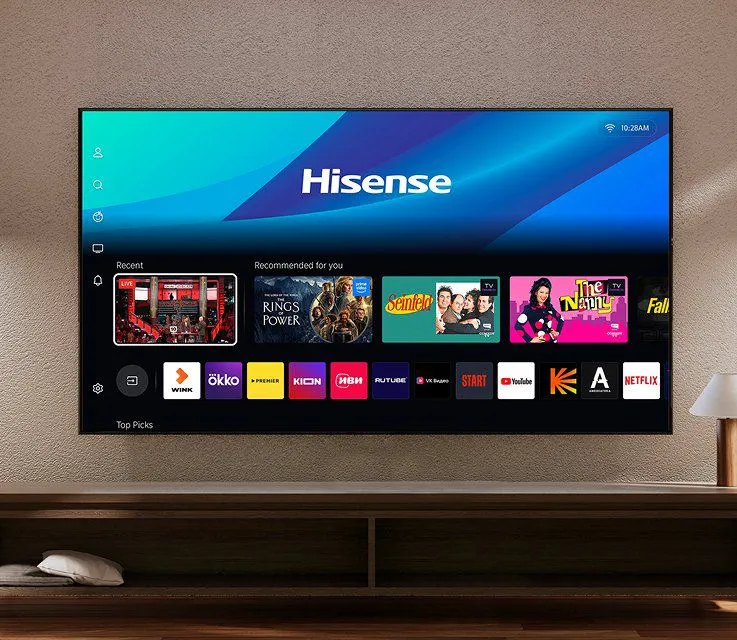 Hisense 65" 4K 300Hz Smart TV televizori, yangi 1