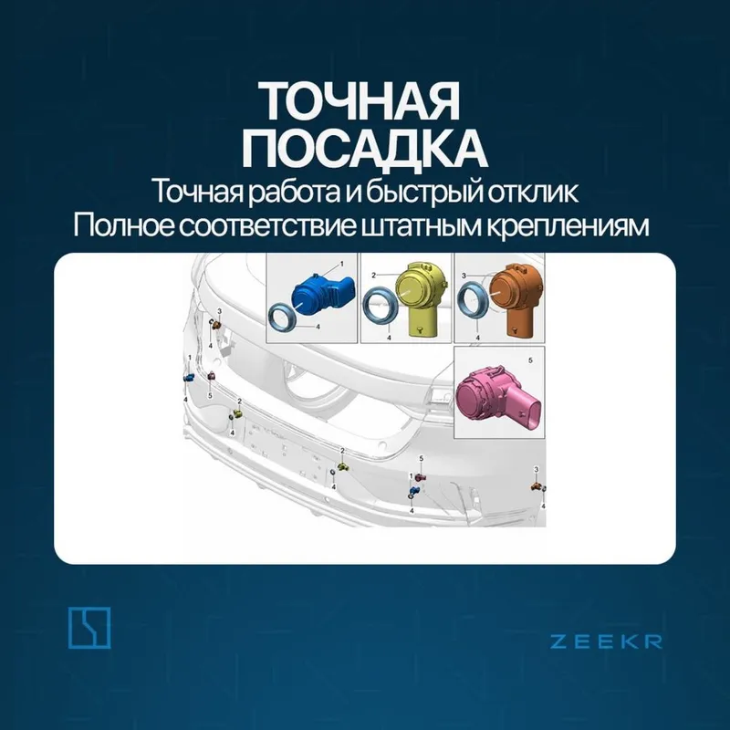 Датчик и парктроник для Zeekr 001 до рестайлинг / Zeekr zapchast — фото 2