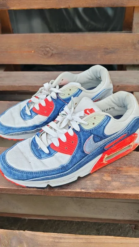 Оригинальные кроссы  Nike Air Max 90 Denim 4