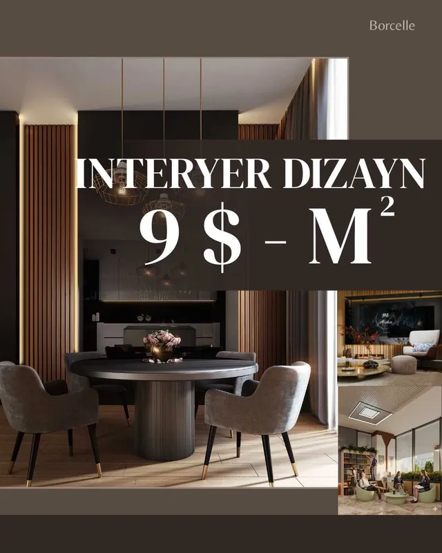 Interyer dizayn xizmati 9 $ - m2 1 Interyer dizayn xizmati 9 $ - m2 1