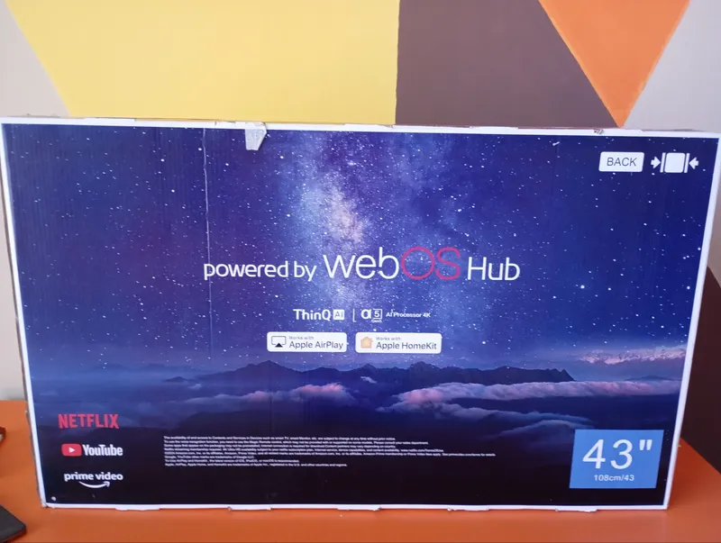 Телевизор LG 43” (108 см) Smart TV 2
