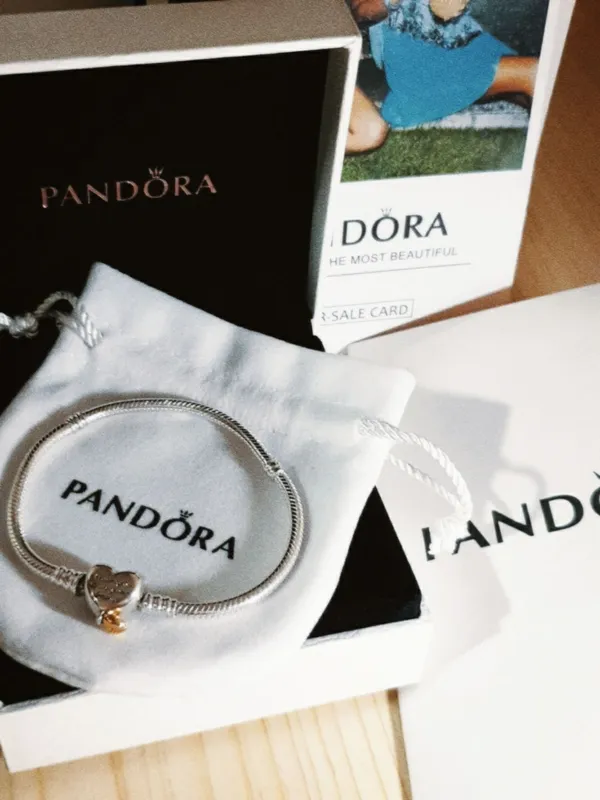 Pandora braclet kumush 925 proba,qizlar uchun ideal sovg'a Qizla — фото 1