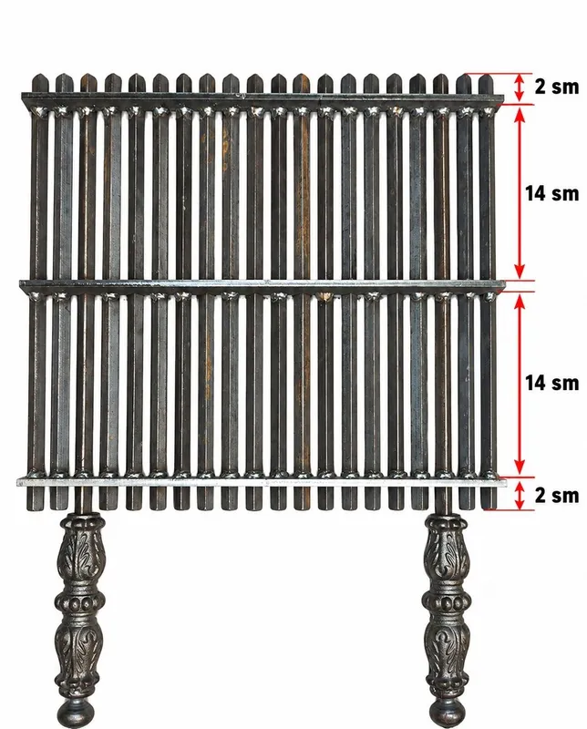 Izgara setka 40x34sm 10mm prut 2 Izgara setka 40x34sm 10mm prut 2