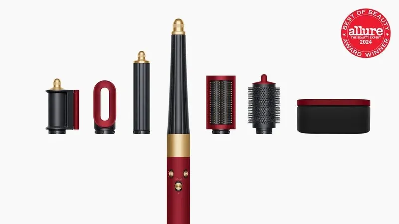 Dyson Airwrap ID HS08 Complete Long (Red Velvet / Gold) 3 Dyson Airwrap ID HS08 Complete Long (Red Velvet / Gold) 3
