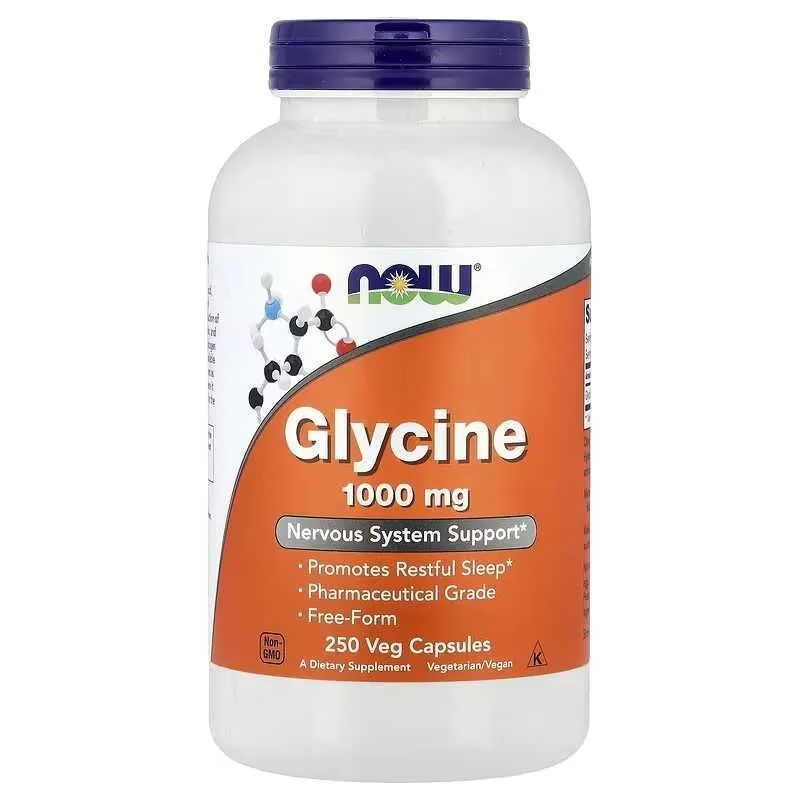NOW Foods Glycine глицин glisin — фото 2