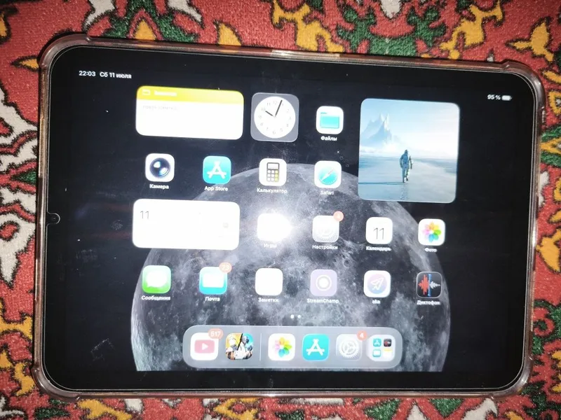 Ipad mini 6 karobka dakumenti bor olganimga kup bulmadi 2 qulman 1