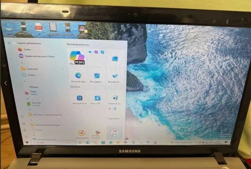 Noutbook Samsung CORE I3 100$