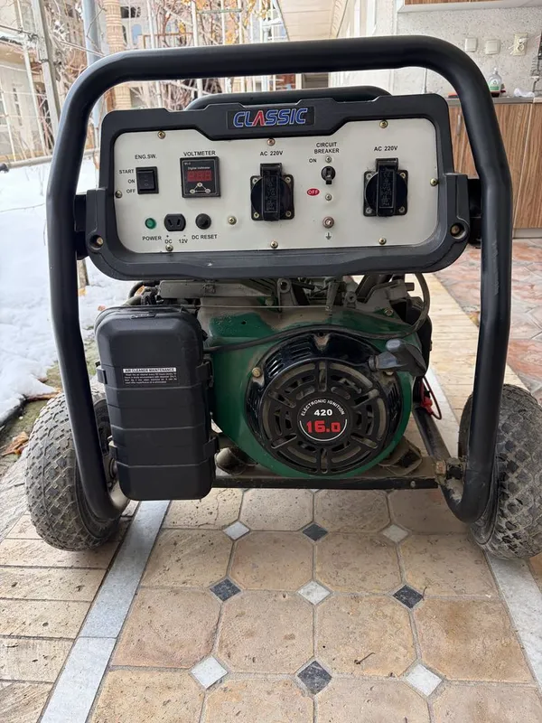 Генератор Classic 7kw gaz benzin — фото 3