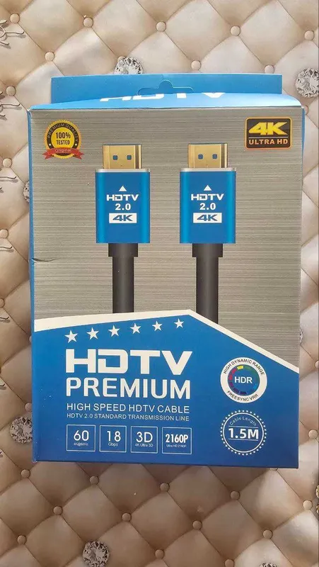 Кабель HDMI 1.5м 4К оригинал 1 Кабель HDMI 1.5м 4К оригинал 1