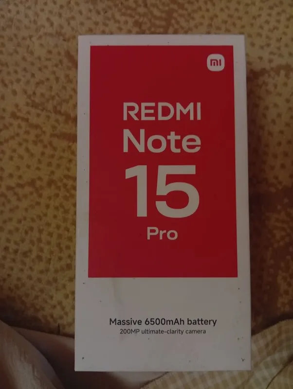 Redmi Note 15 Pro srochni 1 Redmi Note 15 Pro srochni 1
