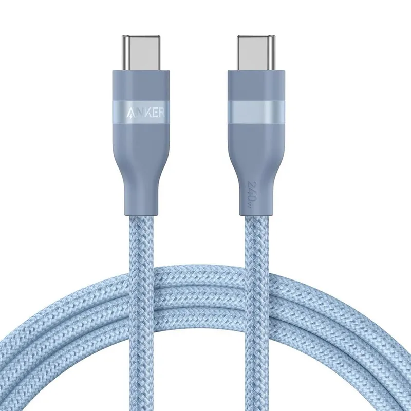 Anker Nano Adapter 45w- Ultra-soft USB-C cable 240W — фото 6
