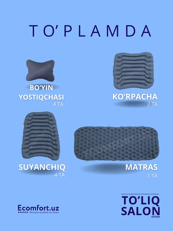 Avtomobillar uchun to'liq salon, ECOMFORT M1 — фото 5