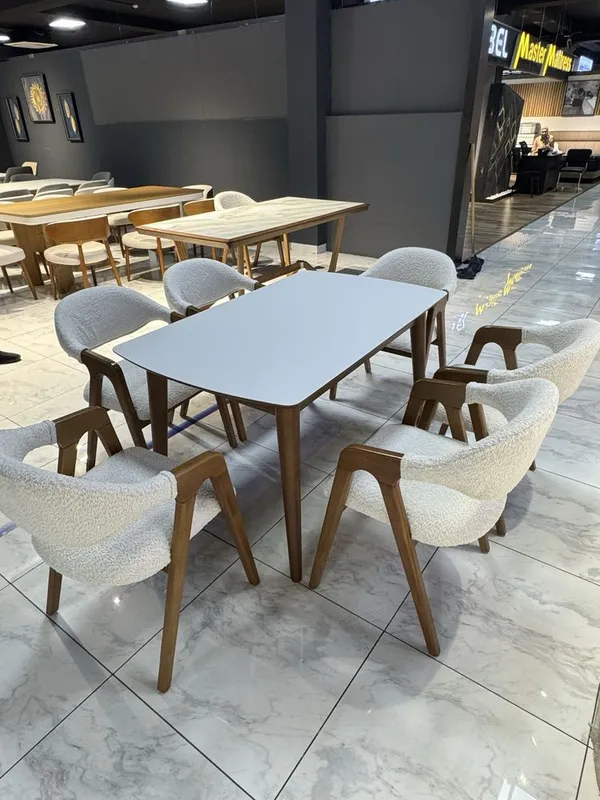 Stol stul Kafe Restoranlar uchun 3 Stol stul Kafe Restoranlar uchun 3