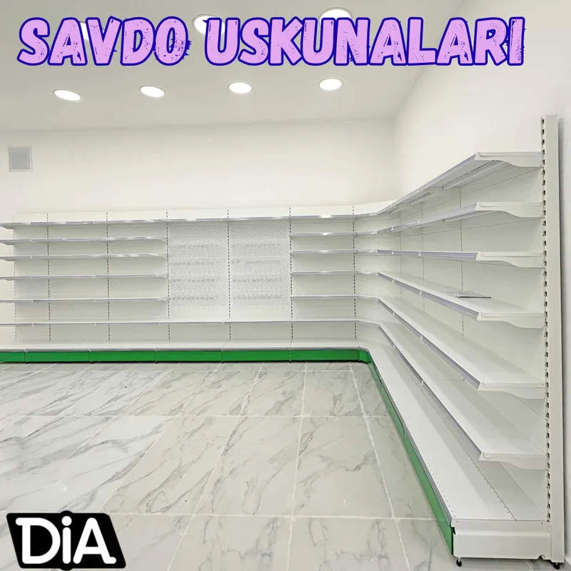 Стеллаж металлический торговый, polkalar savdo tokcha