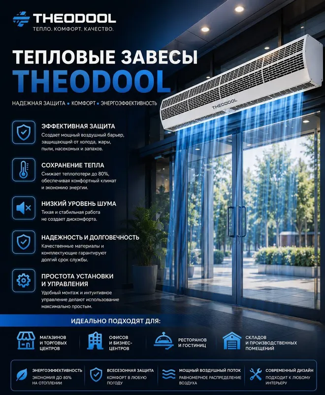 Тепловые завесы theodool
