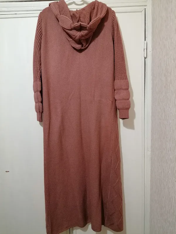 Женский длинный кардиган 2