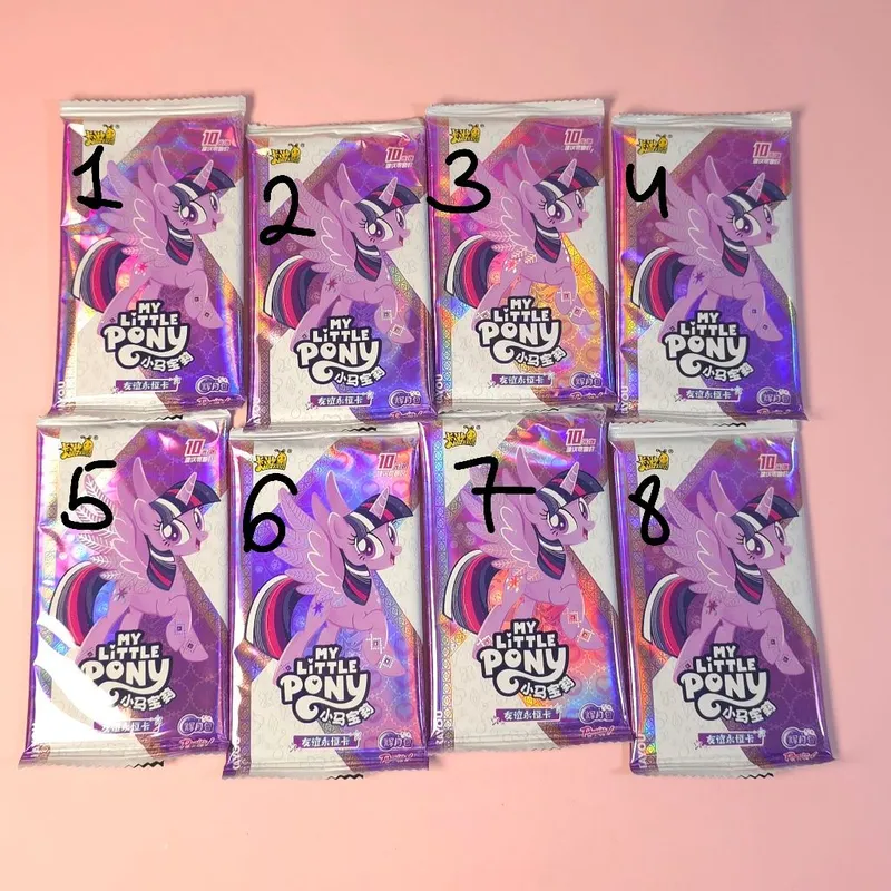 ГОригинальные коллекционные карточки My Little Pony KAYOU (бустерпаки — фото 2