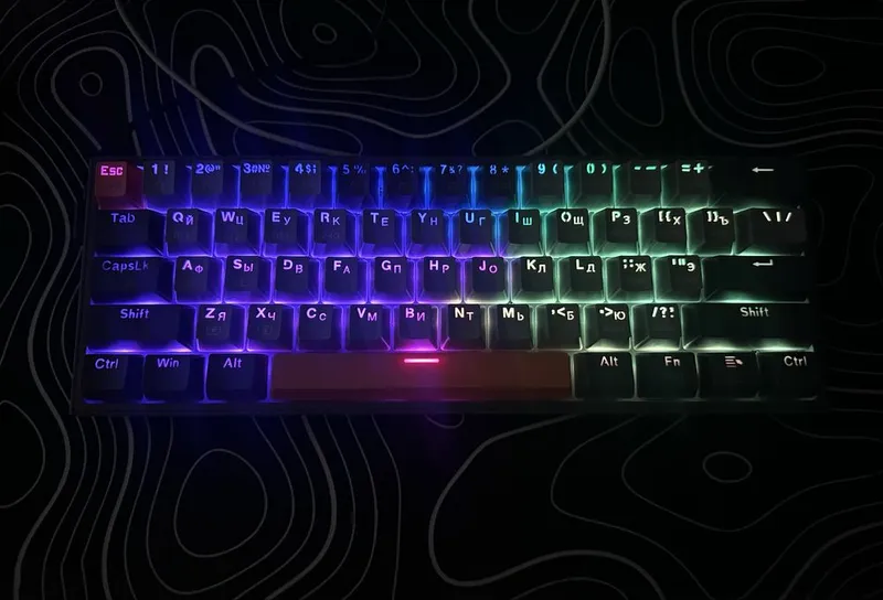 Игровая клавиатура: Redragon Fizz pro (механическая)