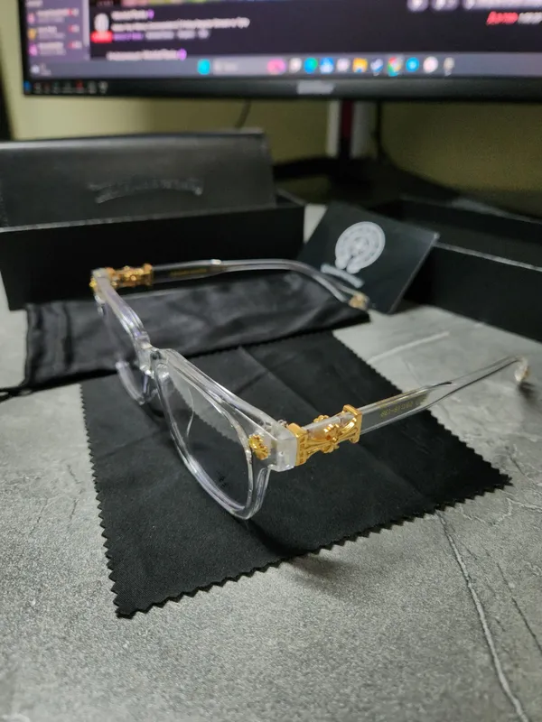 Chrome Hearts очки с кейсом Chrome Hearts очки с кейсом