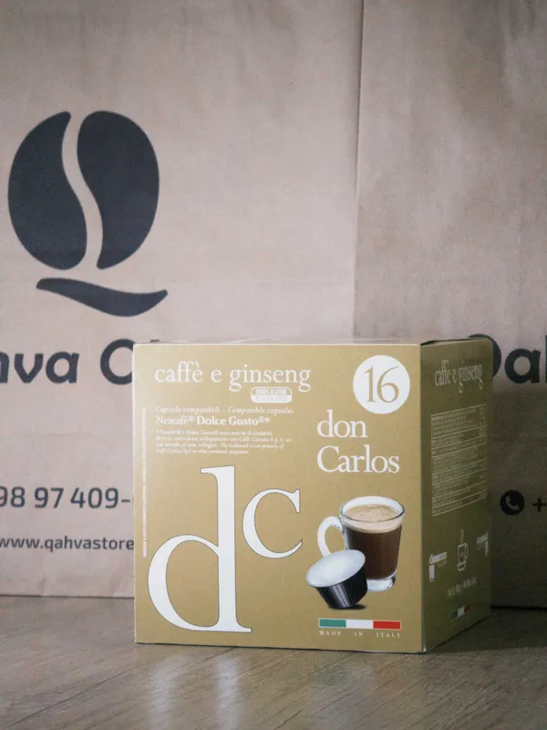 Кофе в капсулах "Don Carlos" для Dolce Gusto. Kofe kapsulali D/G uchun — фото 7