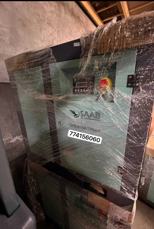 Винтовой компрессор 7.5 kw SAAB vintavoy kampressor DFB-E 10 bar