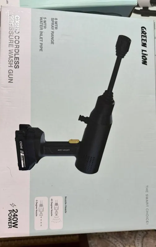 Cordless Portable Pressure Washer 240W / — фото 3 Cordless Portable Pressure Washer 240W / — фото 3