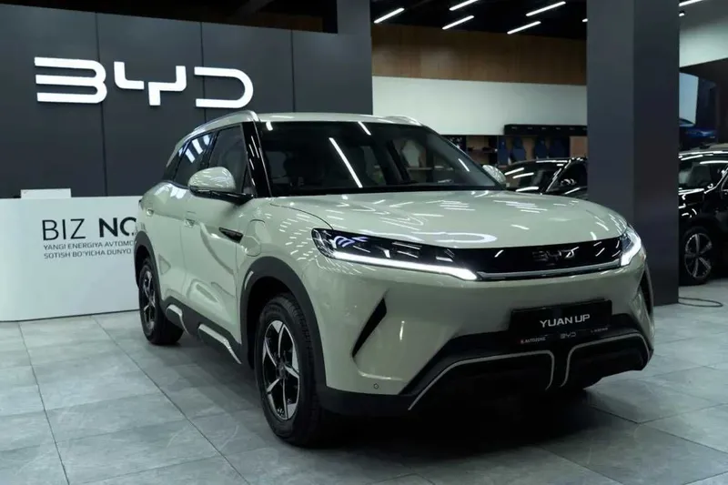 BYD yuan up smart 1 ev naqd va halol nasiya