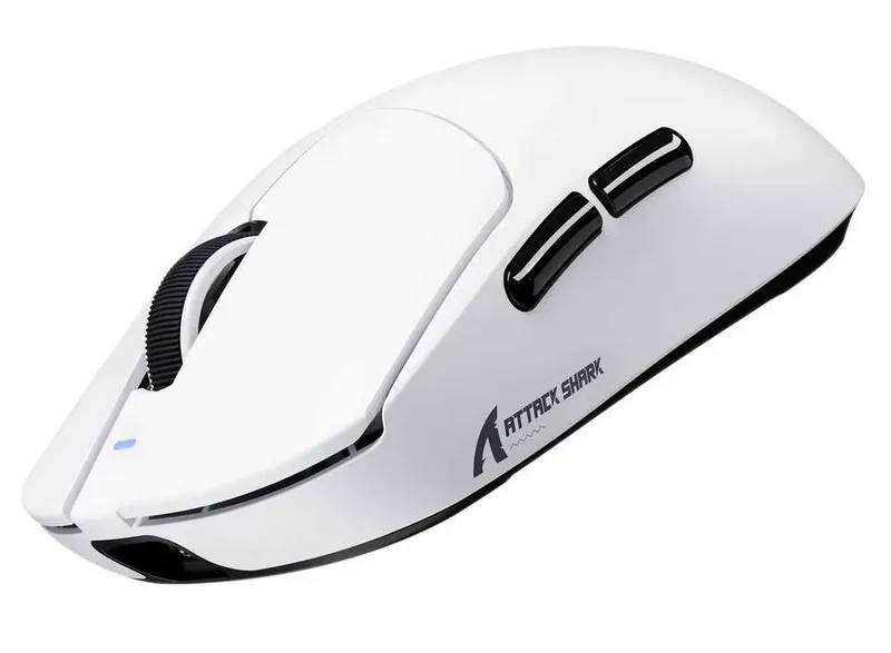 ; Игровая беспроводная мышь ATTACK SHARK X8 SE White — фото 1