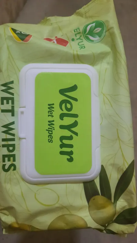 VelYur Wet Wipes OLIVI salfetkalari VelYur Wet Wipes OLIVI salfetkalari