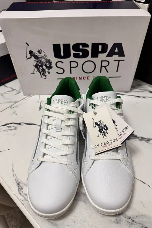 Белые кеды U.S. Polo Assn. — стиль, который всегда в моде!