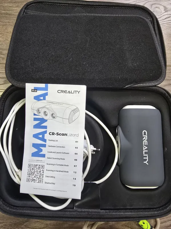 3D-сканер Creality CR-Scan Lizard, новый, полный комплект