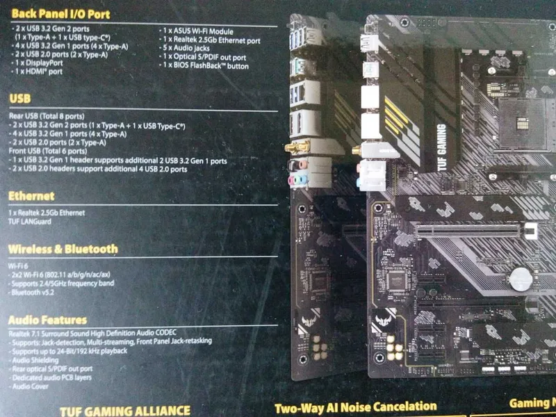 ASUS B550 Plus Wi-Fi II мощная плата для AMD AM4 7 ASUS B550 Plus Wi-Fi II мощная плата для AMD AM4 7