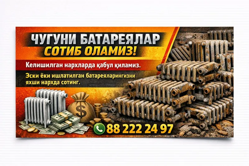 чугуни батарея