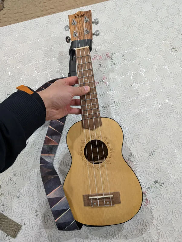 Flight Dus320 SP/Zeb ukulelesi g‘ilofi bilan 3