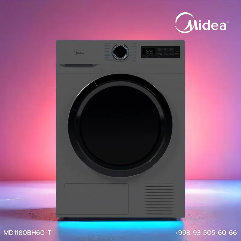 Сушильная машина Midea 8 кг MD1180BH60‑T Титан