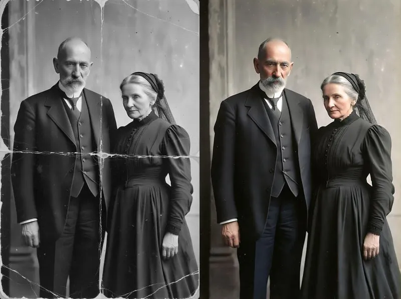 колоризация фотографий (превращение Ч/Б в цвет) — фото 4