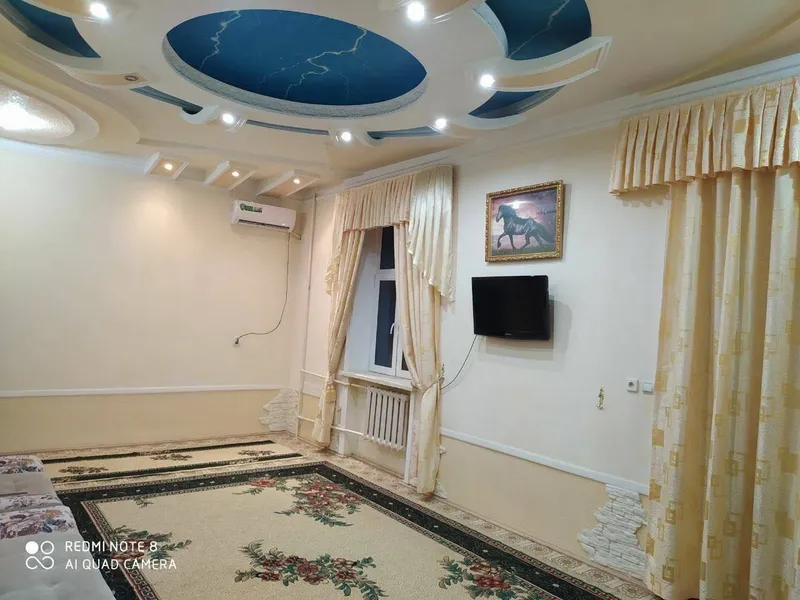 Сдается 2x комнатная квартира С обстановкой В горде Алмалыке — фото 1